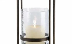 Windlicht mit Glaseinsatz | 39|cm -Accessoires Verkäufe 13587686 2 202208261234