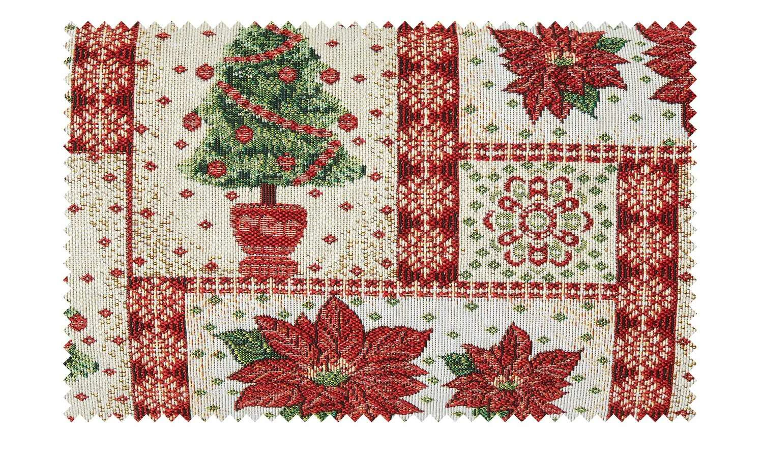 LAVIDA Zugluftstopper Goblin Weihnachtsstern 3 LAVIDA Zugluftstopper Goblin Weihnachtsstern – Bild 3