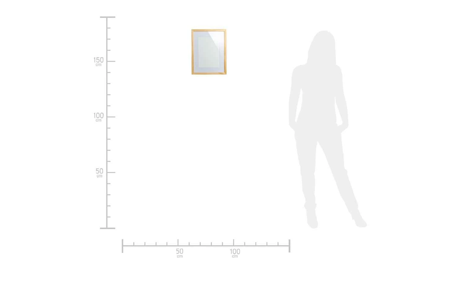 KHG Holz-Bilderrahmen 30x40 cm Toscana | Natur 30x40 cm 4 KHG Holz-Bilderrahmen 30x40 cm Toscana | Natur 30x40 cm – Bild 4