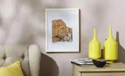 KHG Holz-Bilderrahmen 30x40 cm Toscana | Weiß 30x40 cm