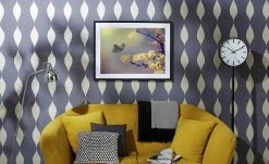 KHG Holz-Bilderrahmen 60x80 cm Toscana | Schwarz 60x80 cm