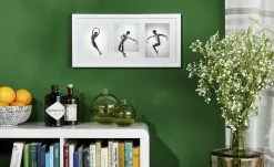 KHG Holz-Bilderrahmen 23x51 cm Toscana | Weiß 23x51 cm