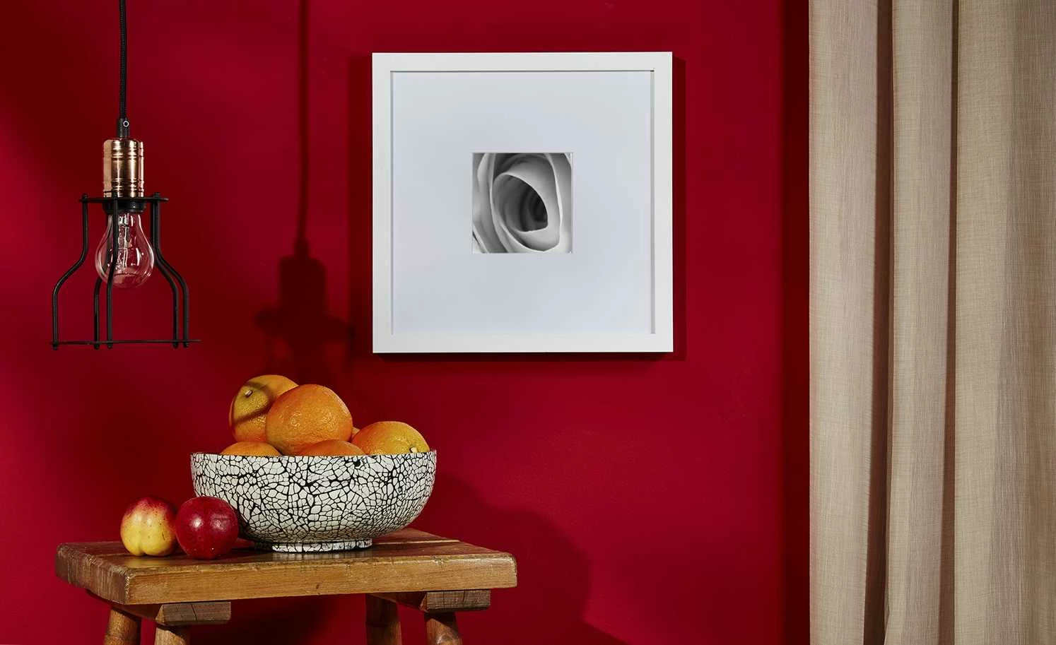 KHG Holz-Bilderrahmen 30x30 cm Toscana | Weiß 30x30 cm 2 KHG Holz-Bilderrahmen 30x30 cm Toscana | Weiß 30x30 cm – Bild 2