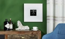 KHG Holz-Bilderrahmen 30x30 cm Toscana | Weiß 30x30 cm