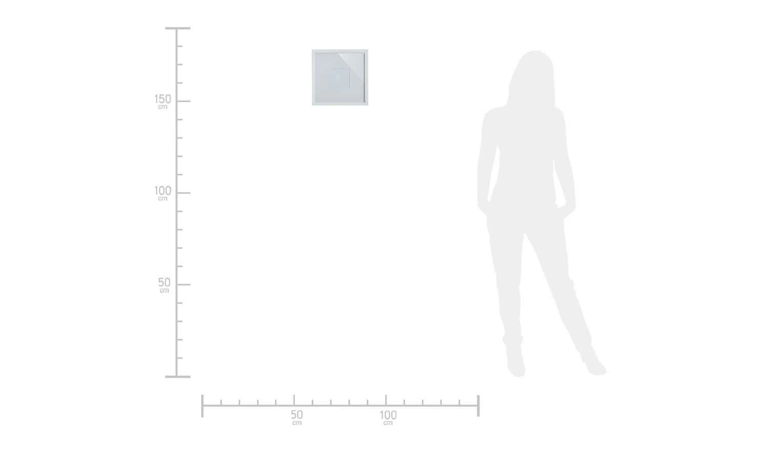 KHG Holz-Bilderrahmen 30x30 cm Toscana | Weiß 30x30 cm 8 KHG Holz-Bilderrahmen 30x30 cm Toscana | Weiß 30x30 cm – Bild 8