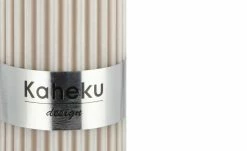 Zylinderkerze Powder Rillen | 15|cm -Accessoires Verkäufe 569376 2 202105191234