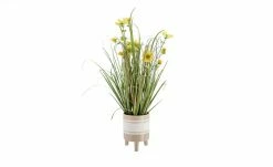 Grasbüschel mit Blüten