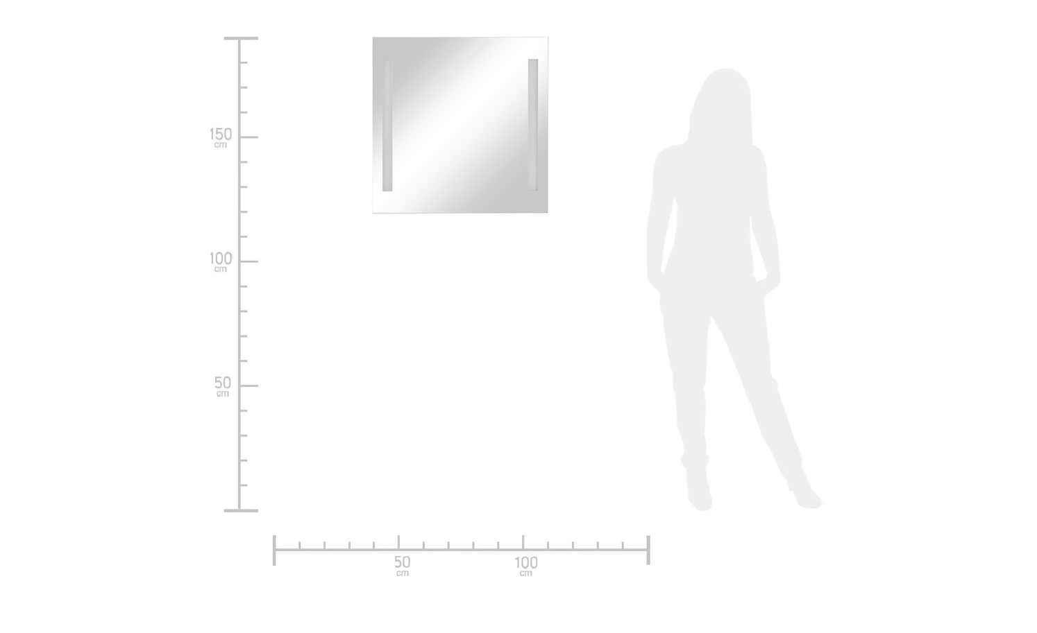 LED-Badspiegel Steinsee | 70|cm 5 LED-Badspiegel Steinsee | 70|cm – Bild 5